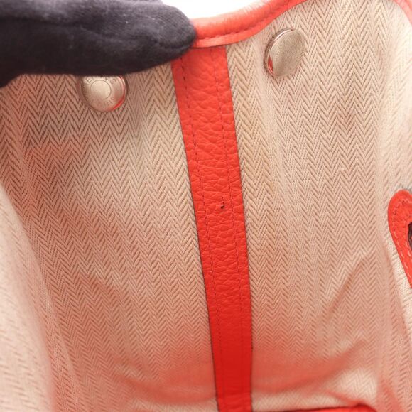 Hermes Tote Bag Garden Party Tpm 051568ck Rose Texas Leather Garden - Picture 13 of 15